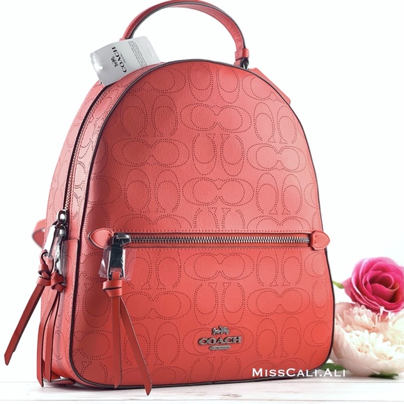NWT COACH Jordyn Backpack Signature Leather Bag main image 13